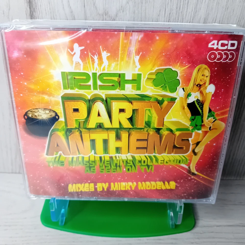 IRISH PARTY ANTHEMS MIXED BY MICKY MODELLE ALBUM 4 CD - VERY RARE NEW SEALED !! - Image 1 of 4