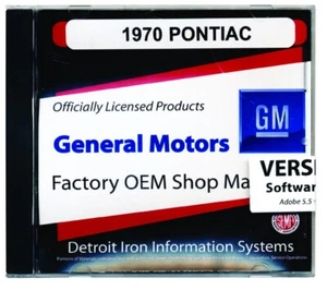 Detroit Iron 1970, Pontiac Shop Manual - Imagen 1 de 1