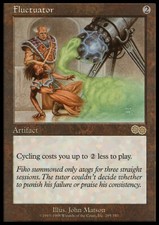 Fluctuator X (1) Urza's Saga MTG Excellent/Near Mint (RG) 4RCards