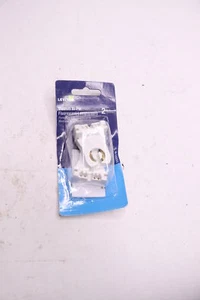 (2-Pk) Leviton Base Bi-Pin Linear Fluorescent Lampholder White Medium  - Picture 1 of 3