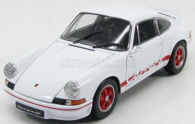 MODELLINO AUTO STATICO DIECAST PORSCHE 911 CARRERA COUPE 1973 BIANCO SCALA 1:18 - Immagine 1 di 4