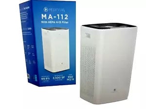 Medify Air MA-112 Medical Grade HEPA Air Purifier 2,500 sq ft Coverage White NEW - Picture 1 of 8