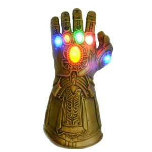 Guantes Thanos Guantelete Avenge 3 Infinity War Endgame LED Juguetes con Regalo - Imagen 1 de 9