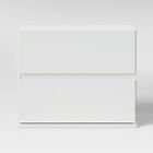 2 Drawer Modular Nightstand White - Room Essentials