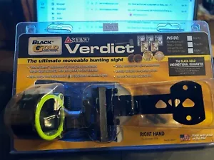 Black Gold Ascent Verdict RH Single Pin .019 Dovetail/Bridgelock - Picture 1 of 3