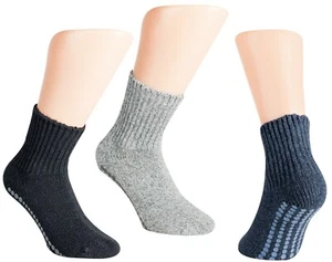3 PAAR DAMEN ABS SOCKEN ANTI RUTSCH SOCKEN FLIESENFLIZER HOME SOCKS HAUSSCHUHE - Bild 1 von 5