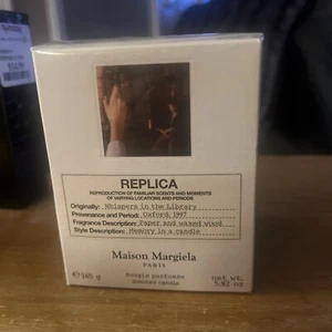 REPLICA Maison Margiela Paris Scented Candle Whispers in the Library 5.82 oz NEW - Picture 1 of 3