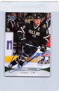 2011/12 Upper Deck #140 Brenden Morrow Stars Signed Auto *J8179 - Picture 1 of 2