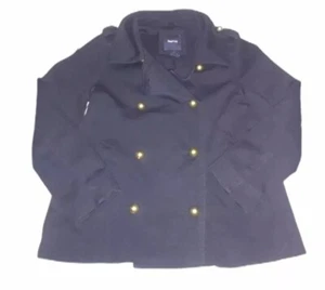 Gap Kids Navy Nautical Sailor Style Long Sleeve Gold Button Jacket Size Small  - Picture 1 of 4