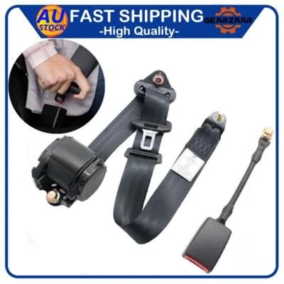 Universal 3-Points Safety Seat Belt Fit For Toyota Seatbelt Strap Top Retractor - image 1 of 4
