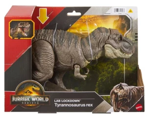 Jurassic World REBIRTH Lab Lockdown T-REX, BEST EVER! 48cm MATTEL DINOSAUR, NEW - Picture 1 of 4
