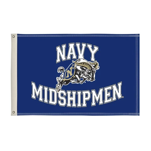 Showdown Displays 810002NAVY-001 2 x 3 ft. Navy Midshipmen NCAA Flag - No.001 Cover