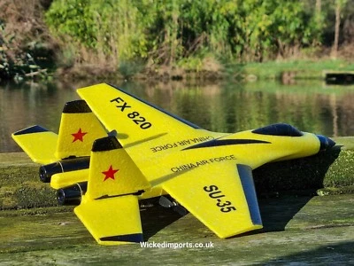 LARGE Jet Plane 2.4G Radio Remote Control Airplane RC Helicopter Beginner Glider - Image 1 of 4
