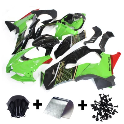 Fairing for ZX1000 2021 2022 21 Ninja ZX10R Kawasaki Green Black Red Bodywork - Изображение 1 из 4