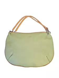 Borsa donna a mano Maxx New York colore morbido pelle verde 100% - Foto 1 di 8