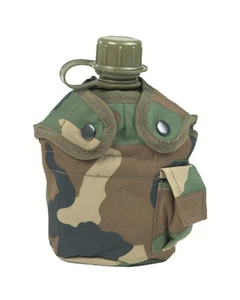 Botella de campaña de EE. UU. caja con taza + funda cce camuflaje, exterior, camping, ejército -NUEVA- - Imagen 1 de 1