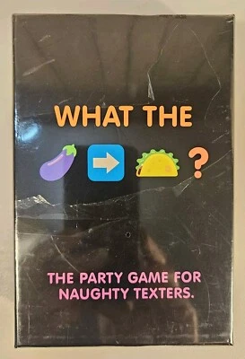 What The Eggplant To Taco Party Emogi Game Naughty Texters Puzzle Adult Funny - Image 1 of 3