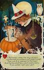Charming Pumpkin Halloween Art Print Poster