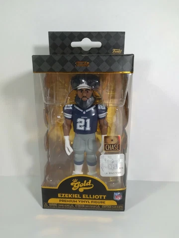 EZEKIEL ELLIOTT Funko Gold 5" Premium Vinyl Figure DALLAS COWBOYS Chase Version Cover