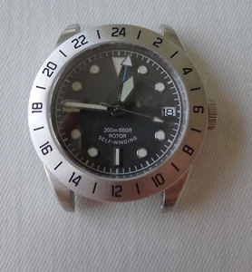 Orologio Personalizzato 39mm Stile Tudor Mod GMT NH34 316L SS - Foto 1 di 6