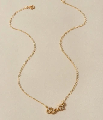 Preciosos collares para mujer reina con corona moissanita real en oro amarillo de 14 quilates Foto 1 de 4