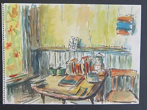 John F. Williams - Watercolor   - Bild 1 von 2