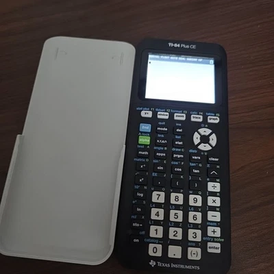Texas Instruments TI-84 Plus CE Graphing Calculator Black- Tested Working C - Image 1 of 2