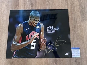 Team USA Kevin Durant Signed 16x20 Photo PSA COA Autograph - Picture 1 of 4