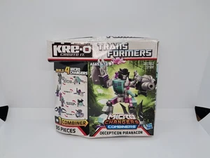 Transformers Kre-o Kreo Micro Changers Combiners Decepticon Piranacon NEW - Picture 1 of 6