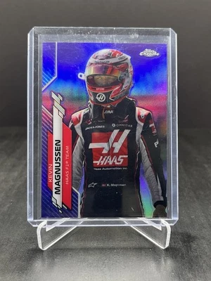 2020 Topps Chrome Formula 1 F1 Kevin Magnussen Purple 327/399 #191 - Image 1 of 2