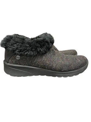 Usadas en Excelente Condición Botas Bzees Golden Go Negras Para Mujer Lavables Imitación Piel Tobillo Cremallera con Caja Foto 1 de 4