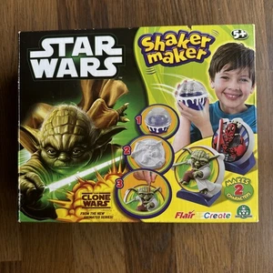Rare Star Wars The Clone Wars Shaker Maker Kit 2013 Make Darth Maul Yoda models - Picture 1 of 24