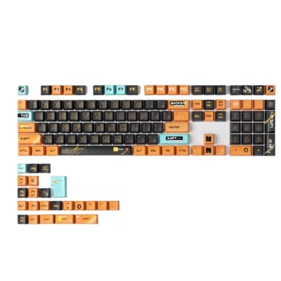 131 Keys Keycaps PBT Cherry Profile Five Side Thermal Sublimation Thicken2389 - Image 1 of 4