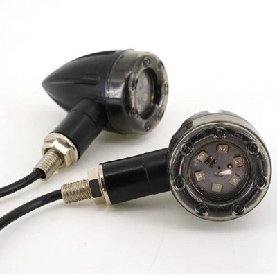 2x Motorcycle LED Turn Signal For Honda VTX1300C VTX1300R VTX1300S VTX1300T Foto 1 de 4