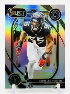 DANIELLE HUNTER - SP SILVER PRIZM CLUB LEVEL #243 - 2024 Panini Select TEXANS - Picture 1 of 2