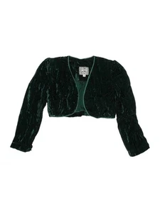 Monkey Wear Girls Green Cardigan 8 - Picture 1 of 2