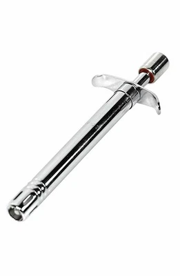 Stainless Steel Regular Gas Lighter Easy Grip Home Kitchen Gas Stove Uses Silver - Image 1 of 4