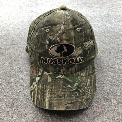 Sombrero Mossy Oak Gorra Correa Trasera Verde Camuflaje Caza Bordado Para Hombres Foto 1 de 4