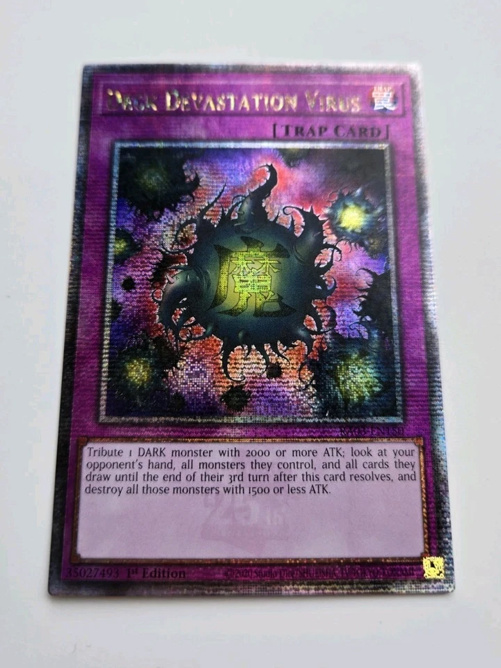 Deck Devastation Virus Quarter Century Secret 1st Ed RA03-EN150 NM Yugioh - Image 1 of 1