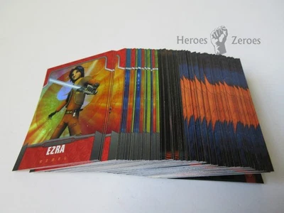 Topps Star Wars Rebels Animated Series 2015 ::: Nearly Complete Foil Set 97/100! - Image 1 of 4
