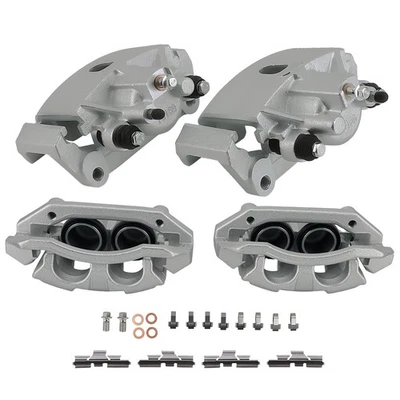 Brake Caliper Set w/Brackets for Dodge Ram 1500 2009-2010 Front Rear Complete - Image 1 of 4