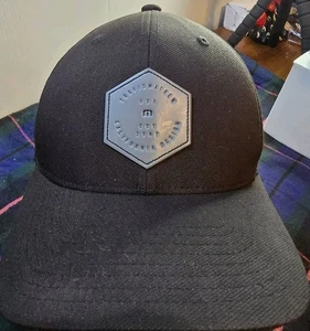 Travis Mathew schwarze Golf Baseball Mütze Flex Größe L-XL - Bild 1 von 8