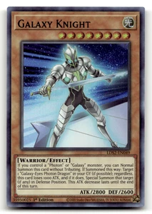 Galaxy Knight LDS2-EN049 1st Edition Ultra Rare Legendary Duelists: Season 2 NM - Picture 1 of 2