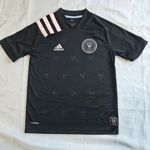 Inter Miami Adidas MLS Trikot Away Schwarz Youth Large 2020 Inaugural Season - Bild 1 von 24