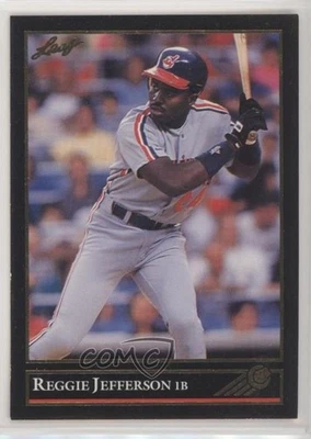 1992 Leaf Gold Reggie Jefferson #86 - Image 1 of 2