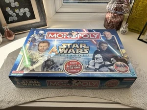 Star Wars Episode II Monopoly Special Edition Board Game Hasbro Collectors Item - Picture 1 of 10