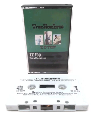 ZZ Top - Tres Hombres-  Cassette Tape - WB M5 3270 - VG+ - Image 1 of 4