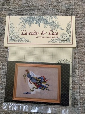 Lavender & Lace Victorian Designs Cross Stitch The Second Angel Of Freedom 1989 - Image 1 of 4