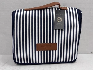 Kathy Ireland Hanging Toiletry Bag NWT Stripe Travel Cosmetic Organizer - Picture 1 of 9