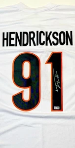 Trey Hendrickson Signed Jersey Cincinnati Bengals DE Metabilia Certified - Picture 1 of 1